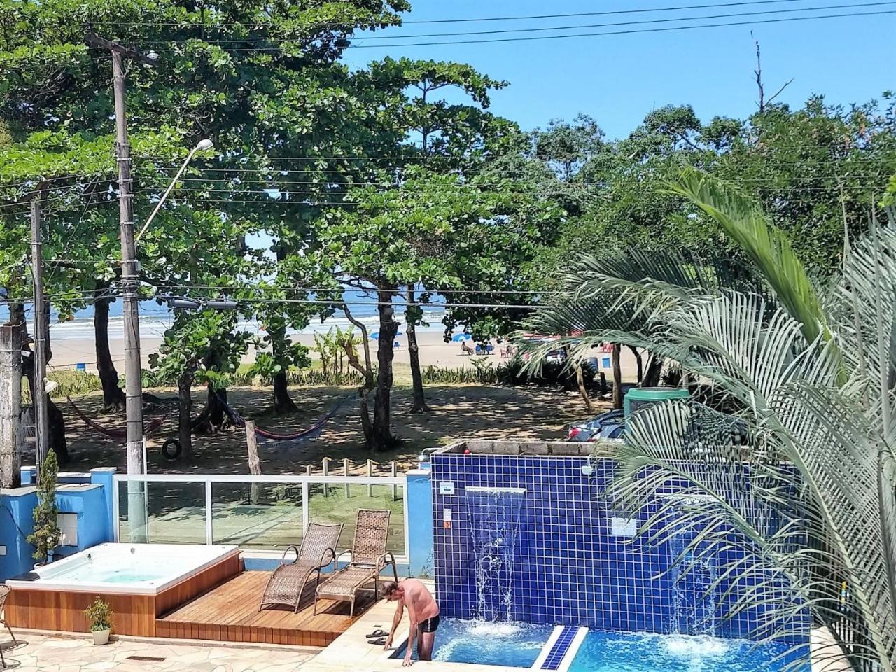 Pousada Vistazul - Piscina Climatizada - Pe Na Areia Бертіога Екстер'єр фото