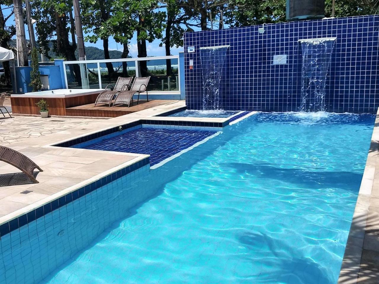 Pousada Vistazul - Piscina Climatizada - Pe Na Areia Бертіога Екстер'єр фото