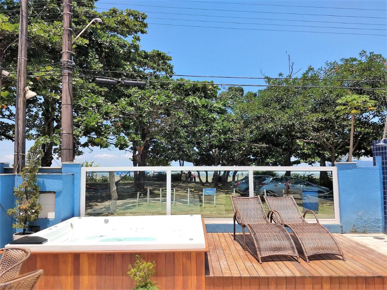 Pousada Vistazul - Piscina Climatizada - Pe Na Areia Бертіога Екстер'єр фото